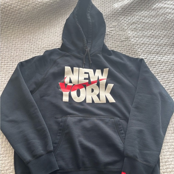 Nike New York Black Hoodie Size L - Picture 1 of 5